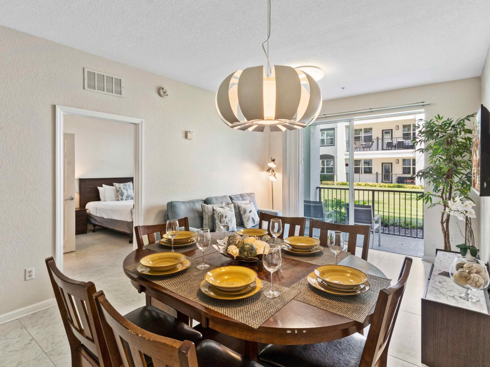 Dining area