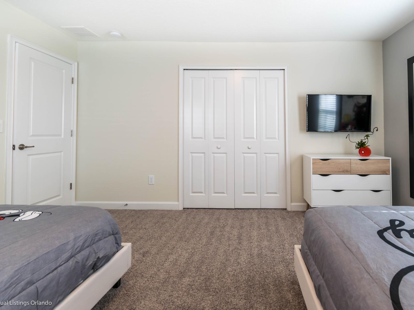 Find your sanctuary in our inviting and comfy bedroom, where comfort meets style.