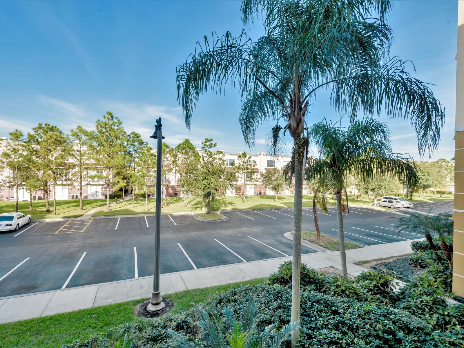 Ample parking space awaits at our convenient lot, ensuring stress-free arrivals and departures for our guests.