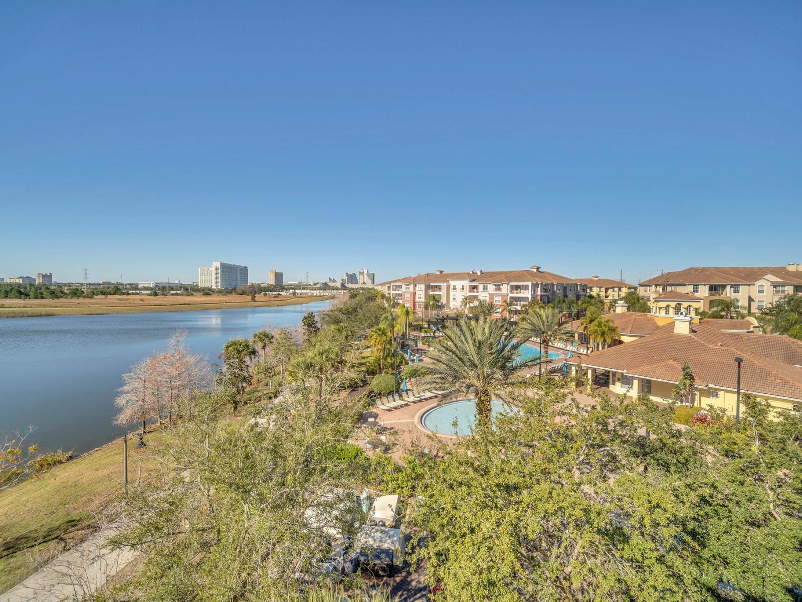 Step outside and immerse yourself in the serene surroundings of the resort. From the lake view to picturesque views, every corner invites you to unwind and connect with the tranquility of the outdoors.