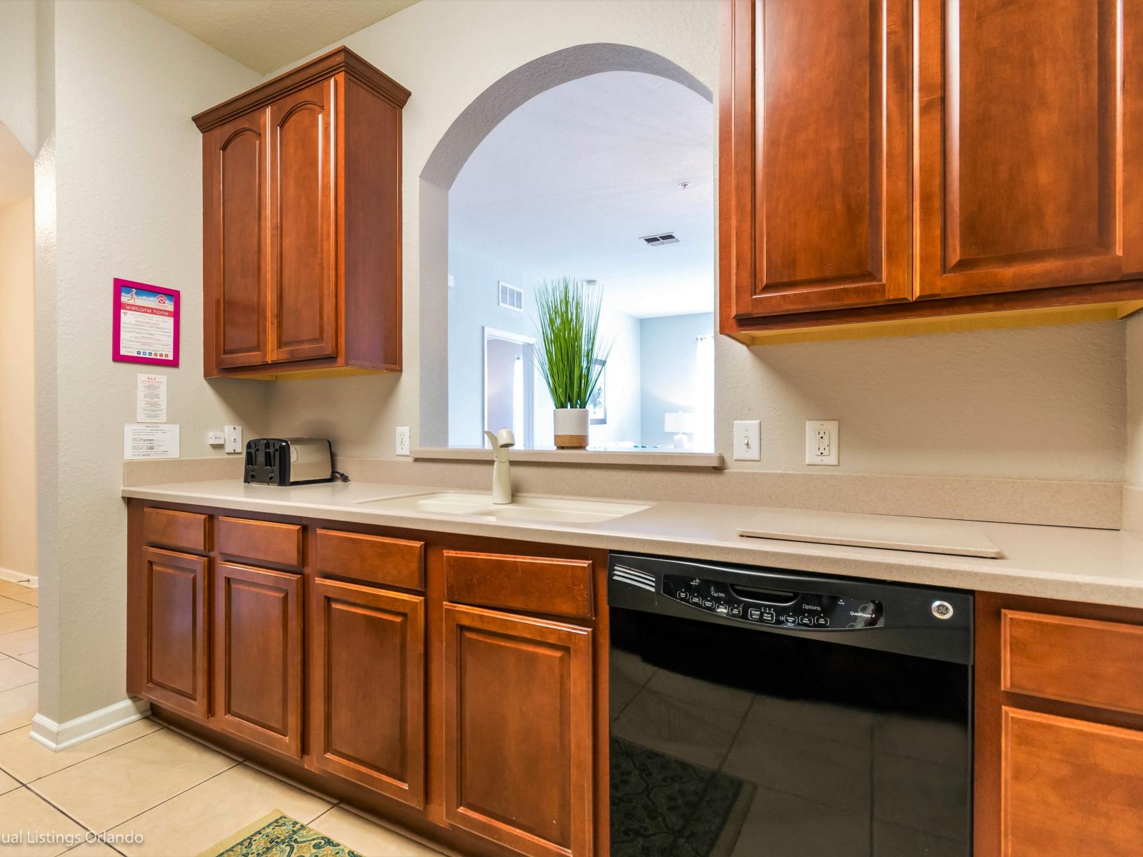 Homely Kitchen Comfort: Embrace the warmth of our inviting kitchen, where home-cooked meals become cherished moments