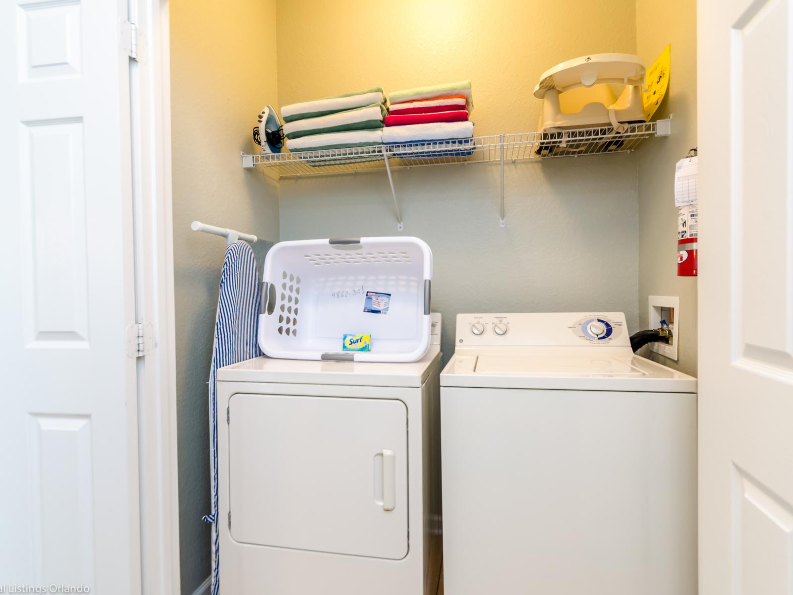 Take advantage of our modern laundry facilities, designed for your convenience.