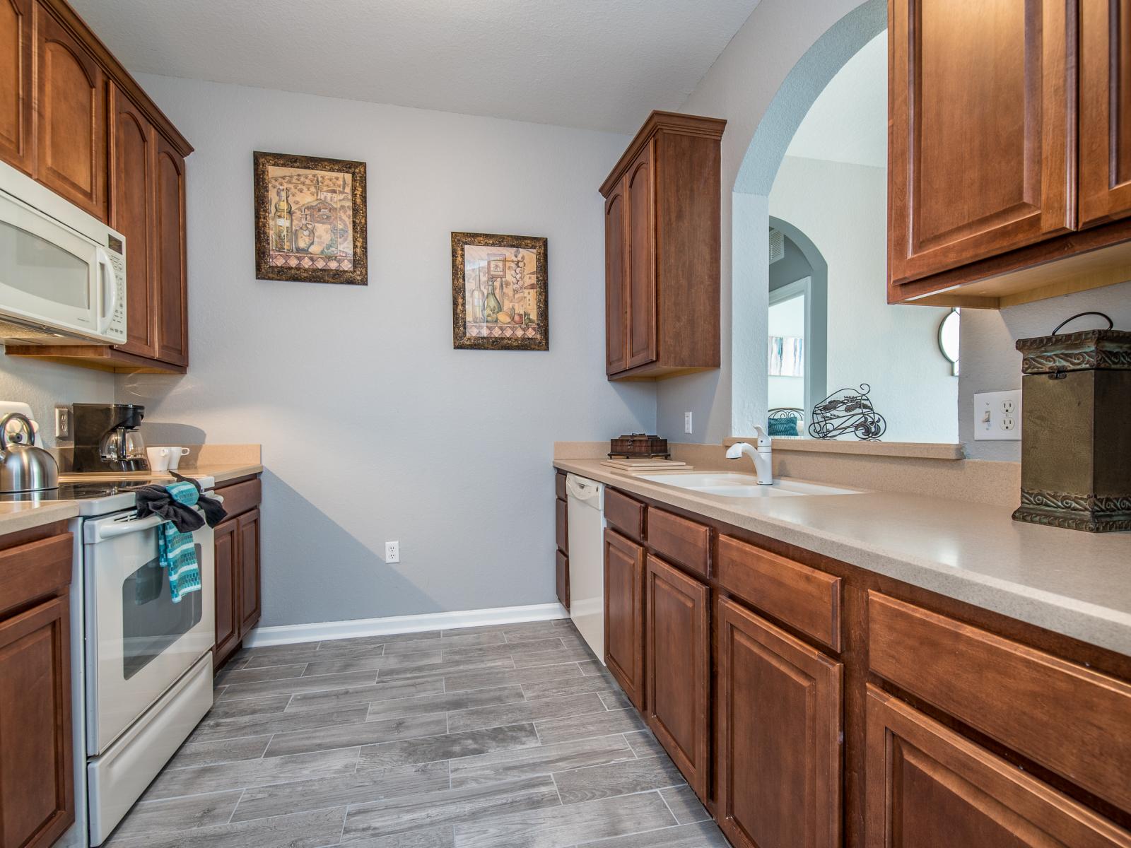 Bright and Airy Culinary Haven: Revel in the natural light that floods our kitchen, creating a bright and airy space for your cooking endeavors