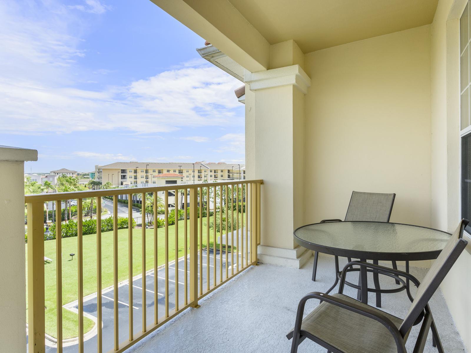 Enjoy spectacular views from your private balcony, offering sweeping vistas of the surrounding - Extend your living space outdoors with the private balcony, providing an inviting area to lounge -  Enjoy exclusive privacy on your private balcony