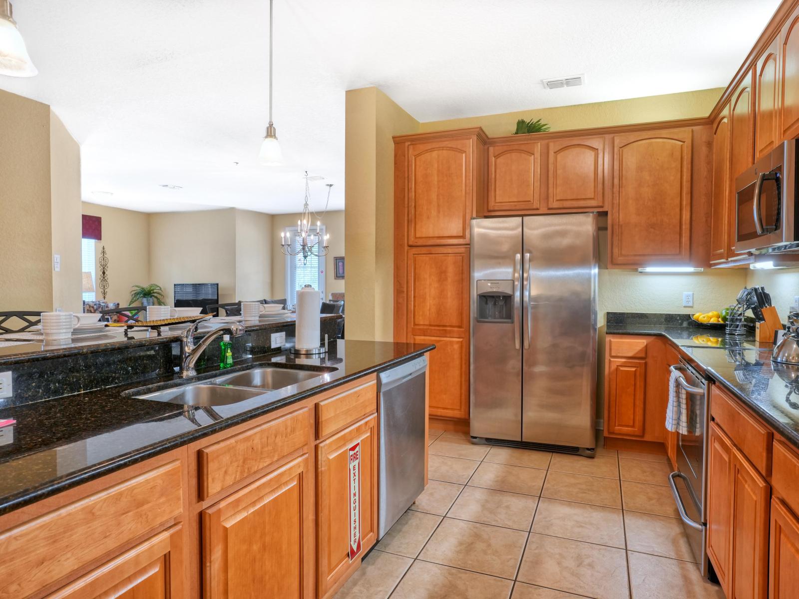 Kitchen Mastery: This fully equipped kitchen is a chef's dream, boasting modern appliances and ample space to unleash culinary creativity and prepare delicious meals with ease.