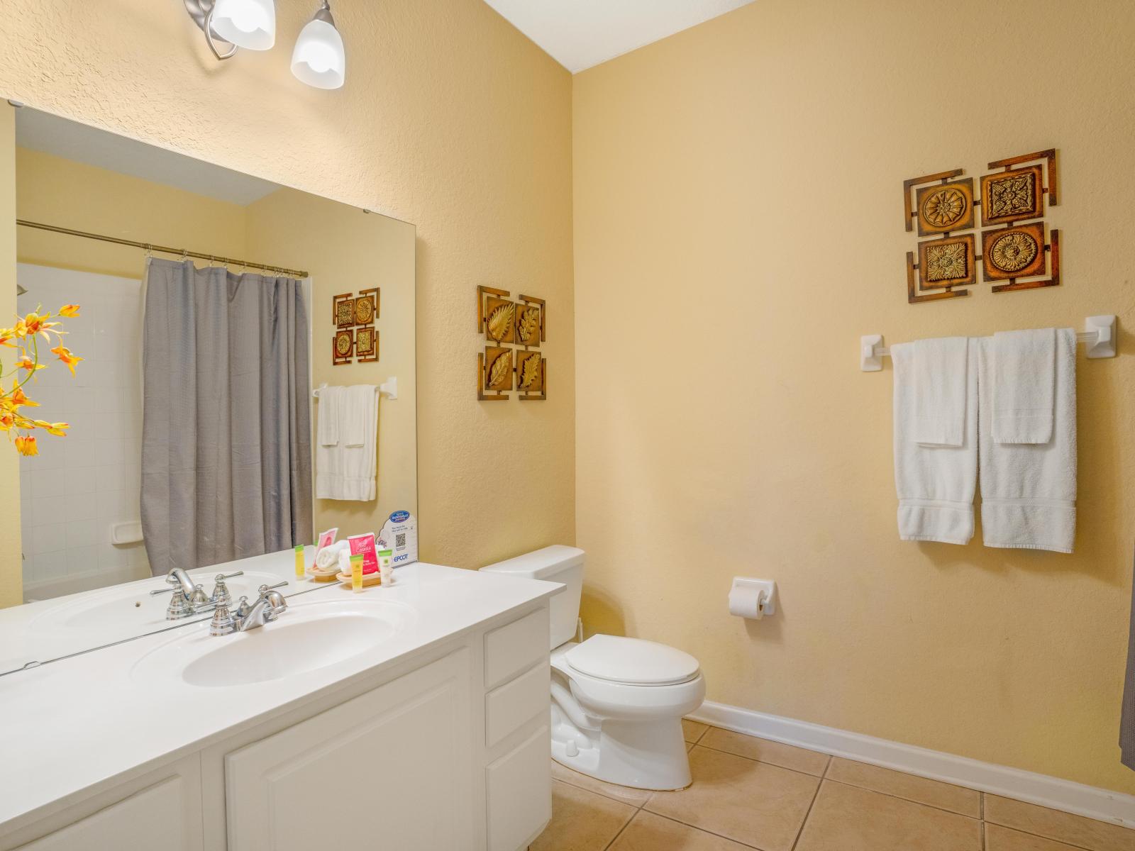 The bathroom where comfort and privacy intertwine to create a haven of relaxation and rejuvenation.