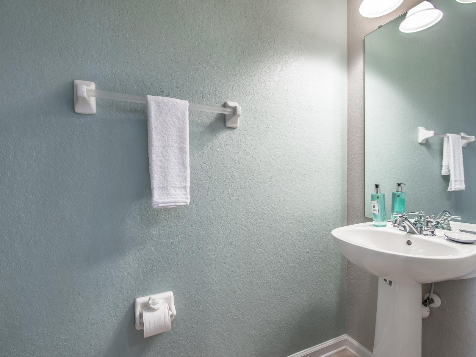 Transform your morning routine in this stylish bathroom vanity space, offering both functionality and elegance.