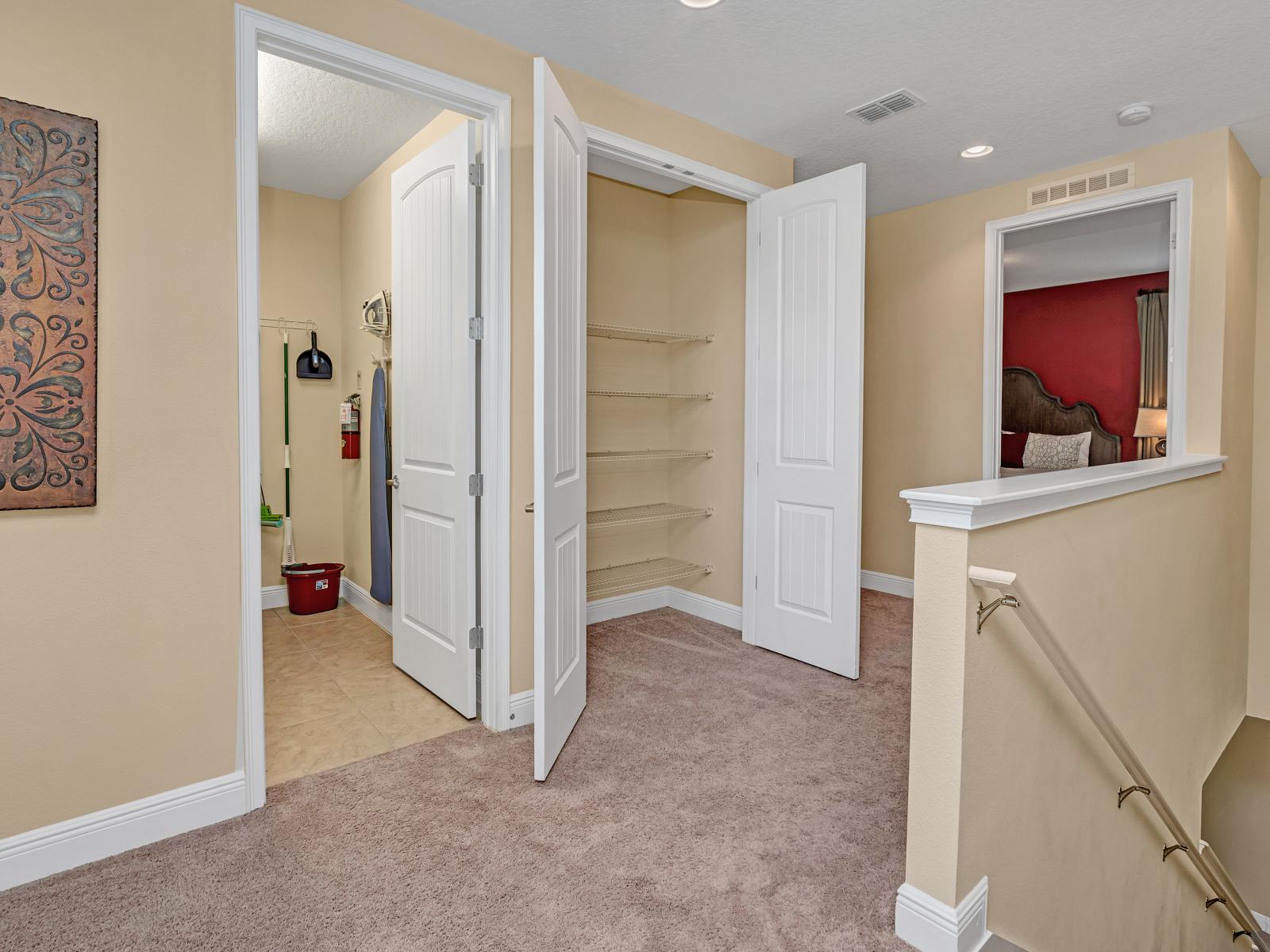 Spacious Home in Kissimmee Florida - Organization meets practicality - Providing plenty of space to stow away belongings  - Maintain a clutter-free environment