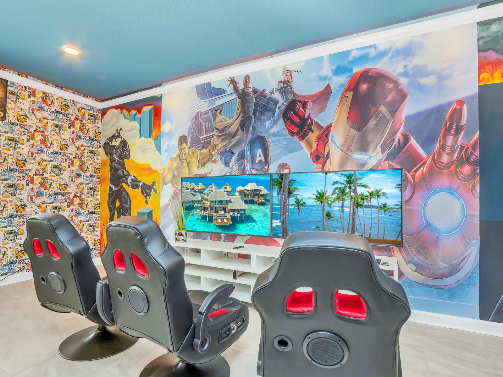 Game Room of the Home in Reunion Florida - Indeed it's the perfect place for everyone to unwind, socialize - Enjoy memorable moments with family and friends during their stay