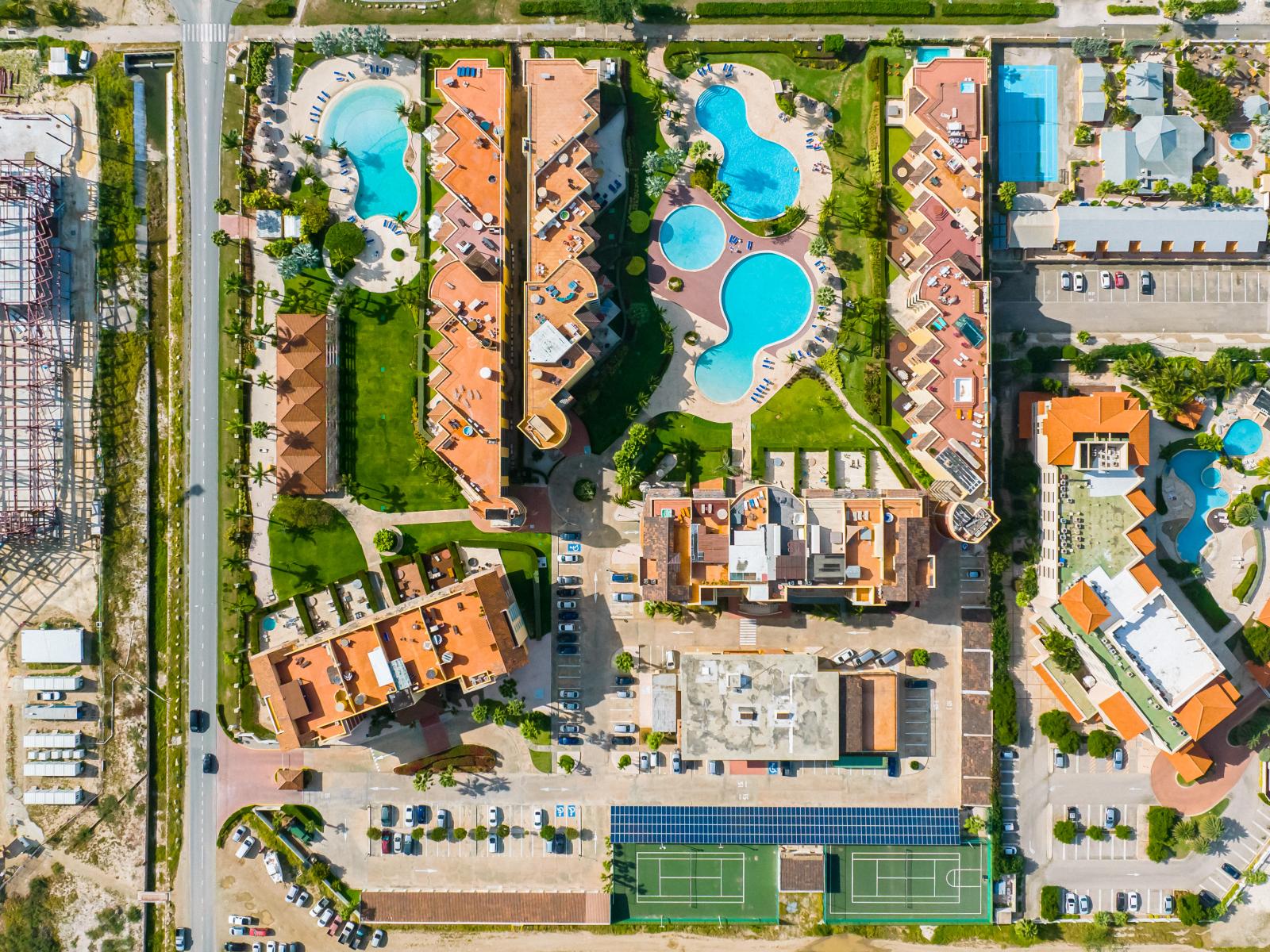 Choose your favorite spot to lounge among our pools, each offering a tranquil setting for relaxation and rejuvenation.