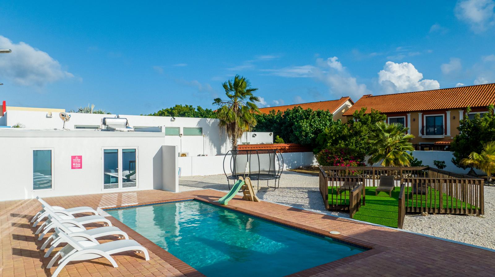Dive into serenity in your own private oasis. Our refreshing pool is your exclusive retreat, perfect for a rejuvenating dip or leisurely lounging.