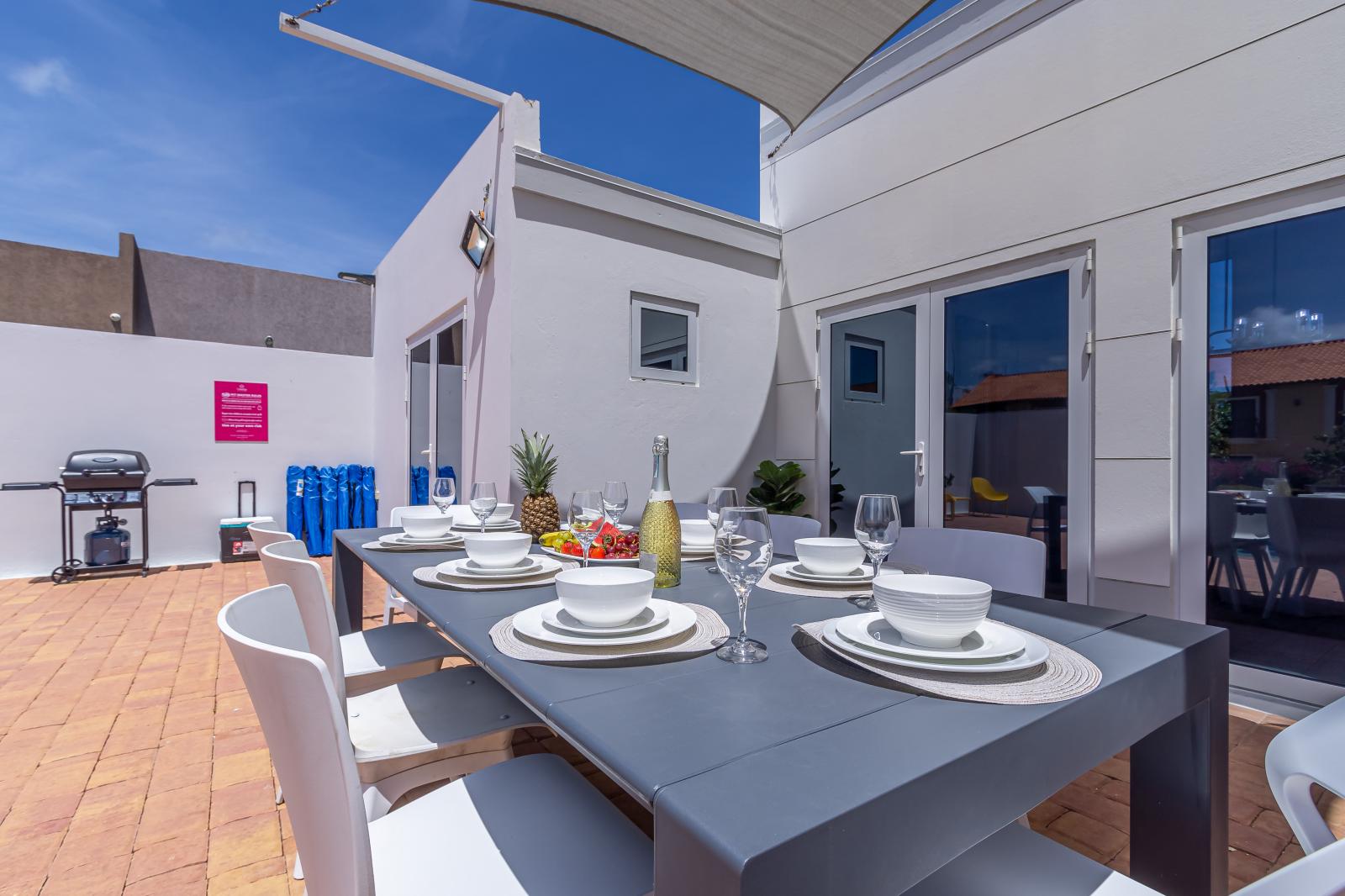 Enjoy meals outside with your loved ones