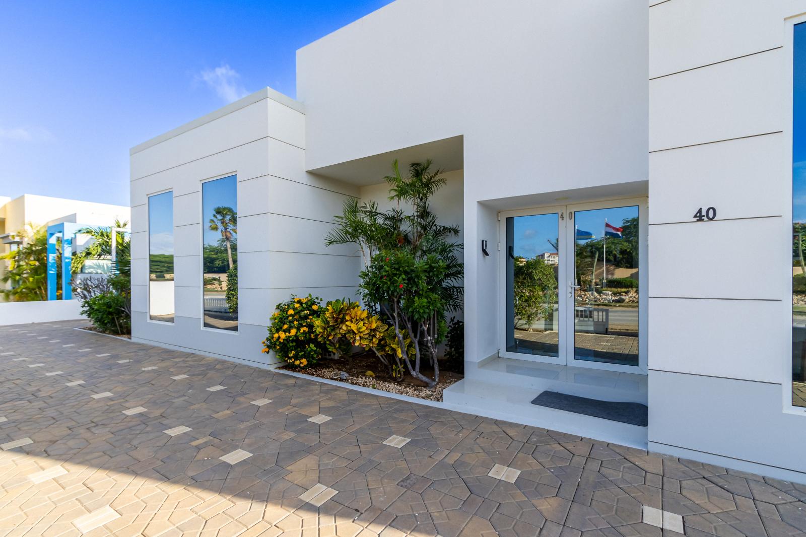 Welcome to your stylish sanctuary! Step into luxury and comfort as you cross the threshold of our inviting front entrance. Your perfect getaway begins here.