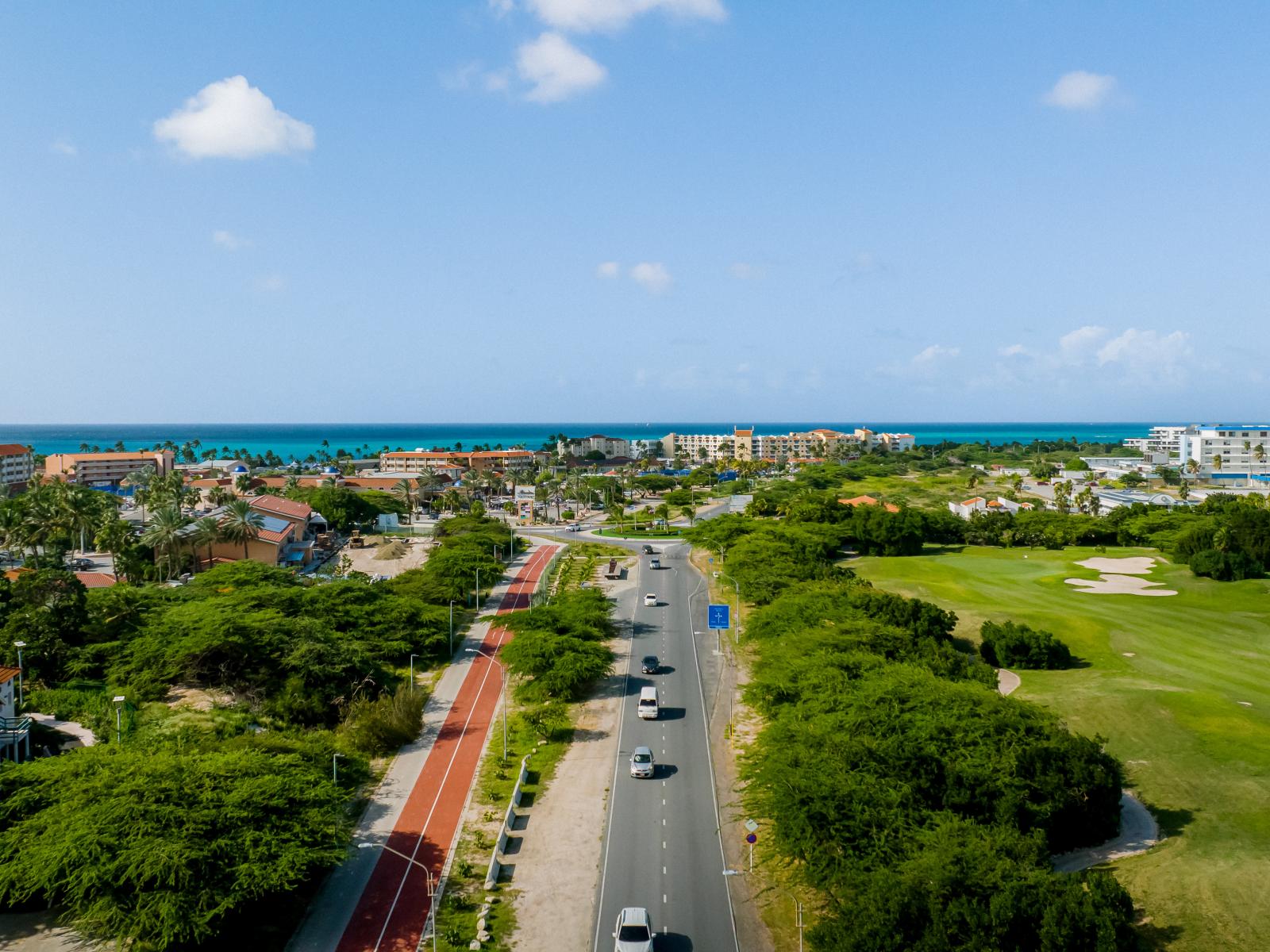 Embark on a journey of discovery along Divi Village's main road, where every step unveils the charm and beauty of Aruba's captivating landscape. From vibrant flora to stunning vistas, let the main road be your gateway to adventure and relaxation.