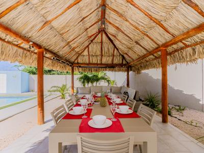 Dine al fresco, where every meal becomes a breath of fresh air - Enjoy the background sounds of birds, leaves - Turn your meal into a brief getaway from indoor chaos - Enjoy stunning surroundings while you dine