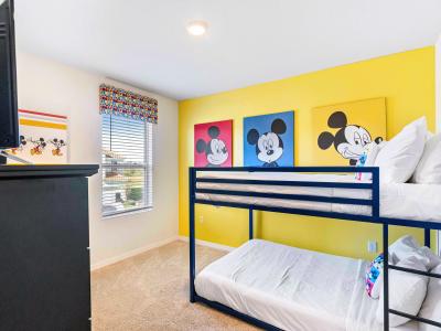 Mickey Bedroom - Bunk Set (2 Full Beds)