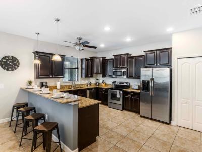 Kitchen  Nothing brings people together like good food so make sure to utilize this lovely modern kitchen.