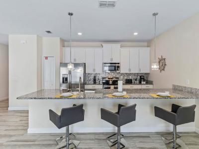 The Fully equipped Kitchen has all the necessary tools and amenities to prepare meals comfortably and efficiently, whether it's for daily cooking or special occasions.