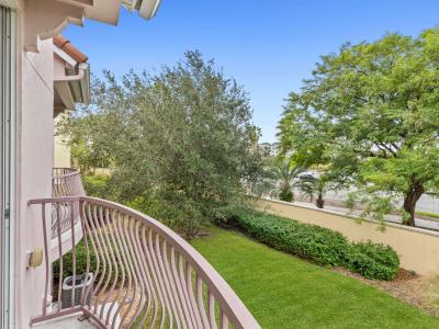 Experience the beauty of the surroundings from the kitchen balcony.