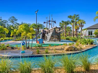 Immerse yourself in leisure at the Storey Lake - The Cove East resort pool, where relaxation and enjoyment meet in a tranquil setting.