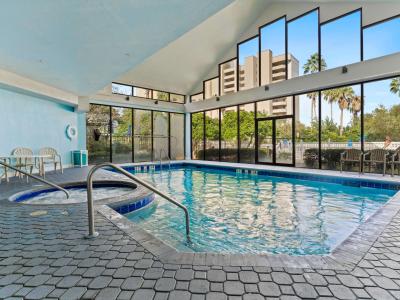 Indoor Hotel pool!