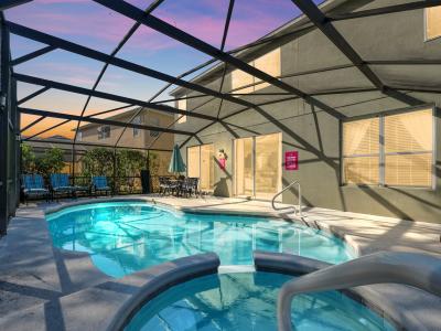 Amazing Private pool  of the Home in Kissimmee Florida - Personal oasis of relaxation and rejuvenation - A tranquil retreat where every dip soothes the soul  - Every moment is infused with serenity, promising blissful escapes under the sun