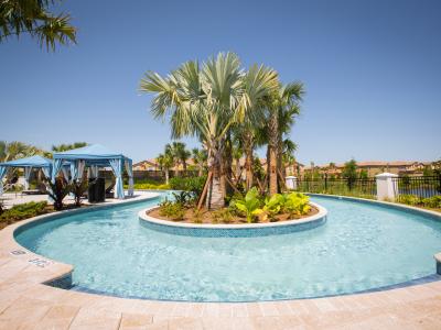 Free access to resort amenities with lazy river