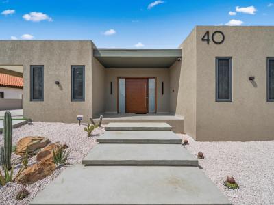 Stylish front of the home