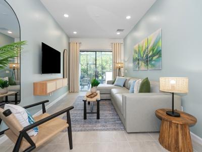 Open living area