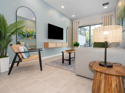 Open living area