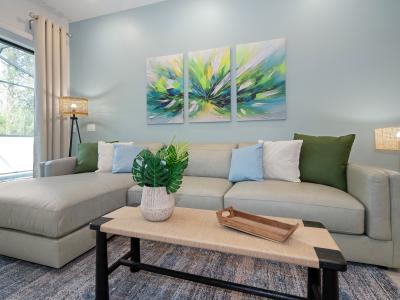 Open living area