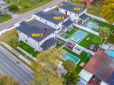Triple Haven: 3 Houses for 46 guests