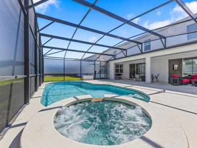 Stylish Getaway with Private Pool, Game Room* Minutes from Disney!