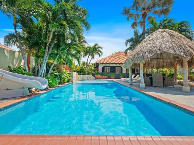 Tropical Villa Huge Pool and Jacuzzi -3min/Palm Beach!