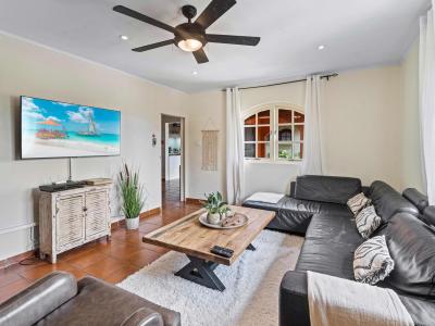 Air Conditioned living room with Smart TV