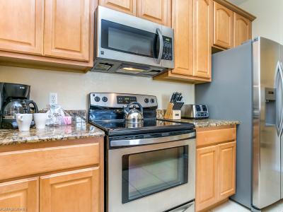 The fully equipped kitchen is a culinary haven, providing guests with all the essential amenities and modern appliances needed for a convenient and enjoyable cooking experience.